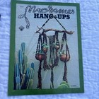 Vintage Macrame Hang Ups Pattern Booklet 1973 Planters Boho