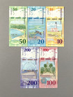 Curacao   Sint Maarten Set P-1 Thru P-5 10 Thru 200 Gulden 2025 Unc