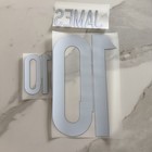 2014 James Colombia Home Nameset Name Set Dorsal Patch Badge Parche Dtf