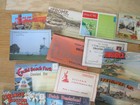 Lot Of 50 Souvenir Postcard Folders   View Packets Us   Foreign Antique Vintage