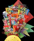 Birthday Candy Gift Basket  Chocolate   Sour Candy Assortment  Candy Gift Box