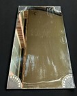Rare Vtg 18x10 Art Deco 1940s Vanity Tabletop Mirror Tray L p g  Co  Fan Corners