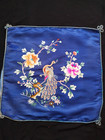 Vintage Chinese Silk Embroidery Textile Panel Needlework Embroided 1342