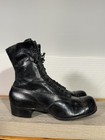 Hamilton Brown Shoe Co  Women   s Lace Up Victorian Boots Cap Toe Made In Usa 1939
