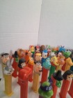 Huge Pez Dispenser Lot Of 75  Looney Tunes Star Wars Garfield Disney Misc Open 2