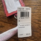 Nwt Coach Leather Id Credit Card Wallet Lanyard Pink Peach Cream  Ca824