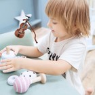 Worlds Smallest Violin Miniature Violin Wooden Model Violin Keychain Mini Musica