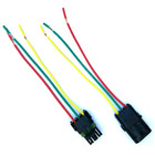 14 Awg Assembled Delphi Weather Pack 3 Pin Sealed Connector Kit  6  Wire