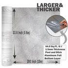 Peel And Stick Vinyl Flooring Roll 23 x 393  64 Sq ft  Thicken Self Adhesive Vin
