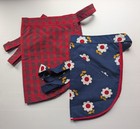 Vintage Kitchen Half Aprons Clothespin Apron Lot Of 2
