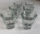 Vintage Anchor Hocking 1 Oz Shot Glasses Set Of 6 Glasses Clear Glass