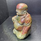 3 4lb 5 5 natural Cherry Creek Jasper Smile Buddha Statue Crystal Carving Decor