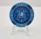 Kiowa Elk Creek Casino Hobart Oklahoma  1 Casino Chip