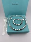 Tiffany   Co  Graduated Bead Ball Necklace   Bracelet  Tiffany Bead Necklace