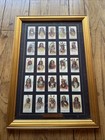 Rare 1888 Celebrated Indian Chiefs Cigarette Cards Vintage Reprint Framed