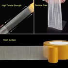 Super Strong Double Sided Adhesive Tape Heavy Duty Waterproof Clear Mesh Grid