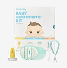 New Fridababy Baby Grooming Kit Finger Toothbrush Hair Brush Comb Nail Scissors