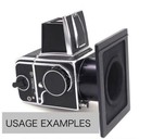  look  4x5 Large Format Camera Adapter Board For Hasselblad V From Japan