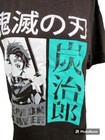 Demon Slayer Black T-shirt 2 Sides Size Medium