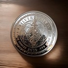 5 Oz 2019 Silver Shield Government Sacks  999 Silver Rare