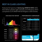 Ionframe Evo6  Samsung Lm301h Evo Commercial Bar Led Grow Light  500w  4x4 Ft 