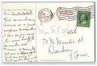 1910 Trolley Car Railroad Arch Main Street Springfield Massachusetts Ma Postcard