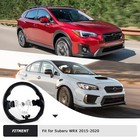 Real Carbon Fiber Steering Wheel For 2015-2020 Subaru Wrx