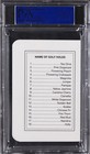 Doug Ford Signed 3 25x4 75 Masters Augusta National Golf Club Scorecard Psa Slab