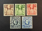 Great Britain    249 - 251a    used    Scott Value   41 80