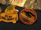 Walmart Lapel Pins  Wal-mart Employee Smiley Vintage Cbl Grad Walmart Lapel Pins