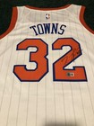 Karl Anthony Towns Signed New York Knicks Jersey Beckett Coa Read