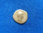 76ad Domitian Ancient Roman Silver Denarius Coin 2 64 Grams  19mm    