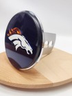 Denver Broncos Laser Cut Metal Trailer Hitch Cover - Nfl - Truck Hitch Cover