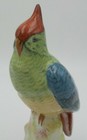 Great Vintage 1940s European Majolica Ceramic Bird Figurine - Unknown Mark