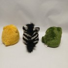 Swibco Puffkins 1994 Vintage Lot Of 3 Stuffed Plush Animal Buttercup  Lily  Zack