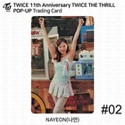 Twice 11th Anniversary Twice The Thrill Pop-up Trading Card