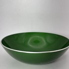 Green Retro Vintage Emalox Norway Anodized Aluminum Metal 6    Bowl