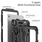 For Ipad Air 13-inch M3 m2 Gen Heavy Duty Full Body Case Stand Cover With Strap