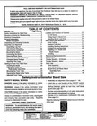Owners Manual Parts List Sears Craftsman Band Saw Models 113 248211   113 248321