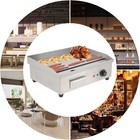 Commercial Electric Countertop Griddle Restaurant Kitchen Flat Top Grill Bbq