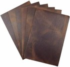 Full Grain Crazy Horse Leather Sable Brown Cowhide Crafts pree Cut 5 6oz-9 10oz