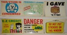 1971 Fleer Window Pain Stickers  47 Different