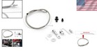 Stainless Steel Adjustable Throttle Cable Kit 36  In Cable 24  Sleeve For Veh   