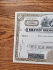 Falstaff Brewing Corp  Stock Certificate - April 70 - 100 Shares - Chemical Bank