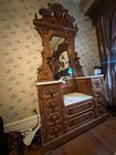 1870s Walnut Vanity