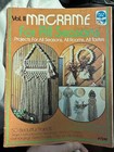 Macrame Pattern Book Vintage Boho Wall Hanging Plant Hanger Diy 50 Projects 1970