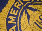 Original Huge Wwi Era American Legion Banner Flag 92 X 142 Inhes