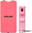 Police Stun Gun Burn Pepper Spray Combo For Women Self Defense Security Pink