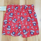 Cat And Jack Boys Swim Trunks Sz 18m Nautical Easy On Easy Off Drawstring Upf 50