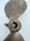Antique Hyde Bronze 2 Blade Boat Propeller 12 Pitch Left Hand Vintage Nautical